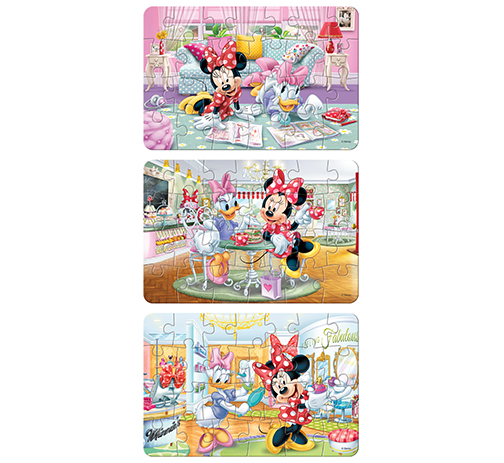 Minnie Mouse 3 x 26 Pieces